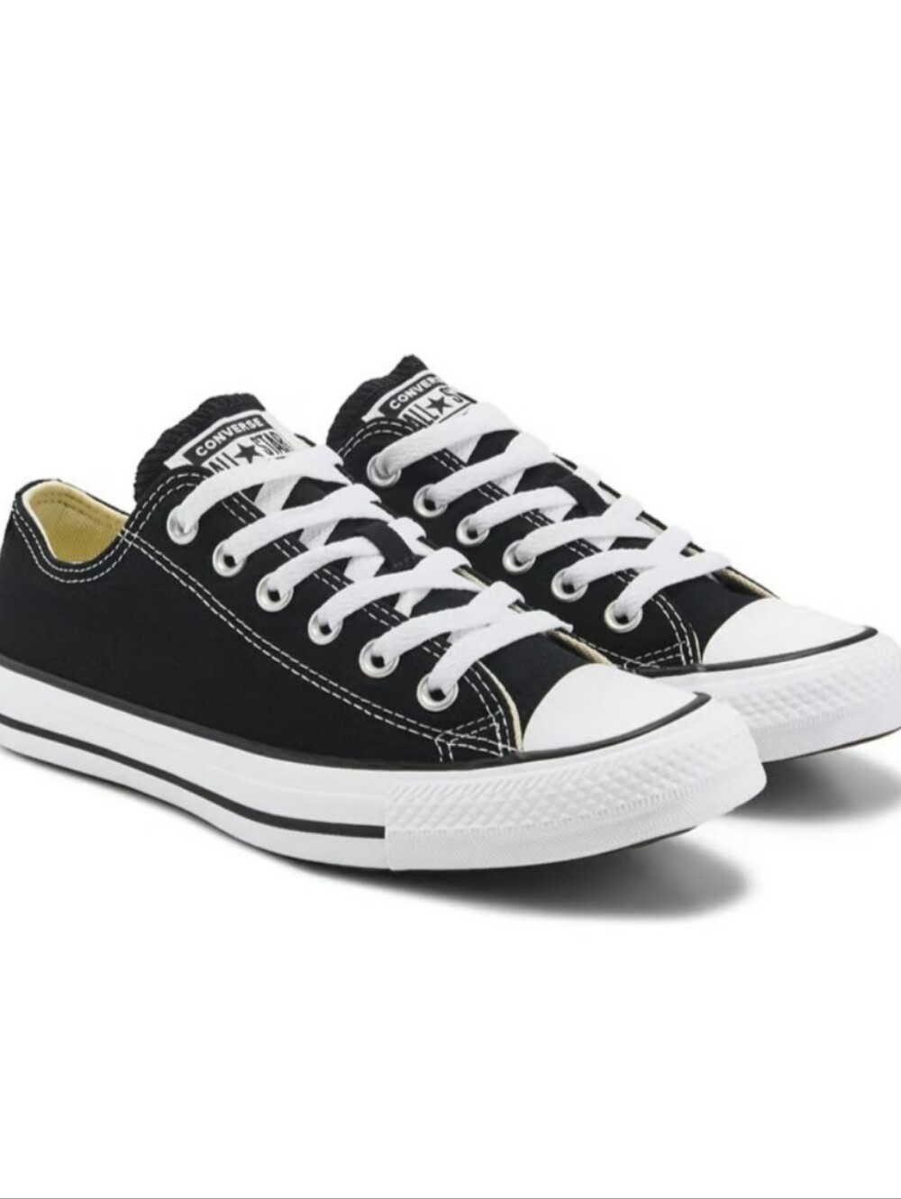 Converse Chuck Taylor All Star Low Top Sneaker Tennis Shoe Black Lace Up Unisex